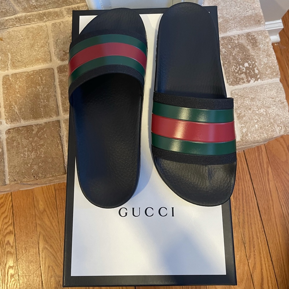 Gucci Slide Sandal Mens Sz 7 Brand New!